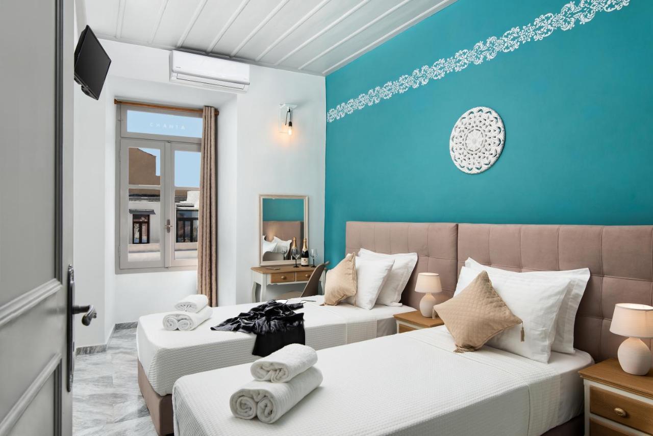 Vista Del Puerto Apartment Chania  ภายนอก รูปภาพ